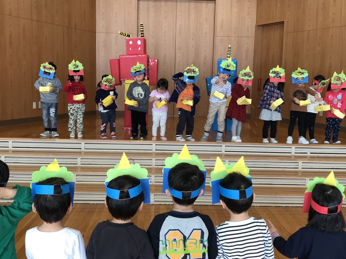 鬼がきたーーーー!!