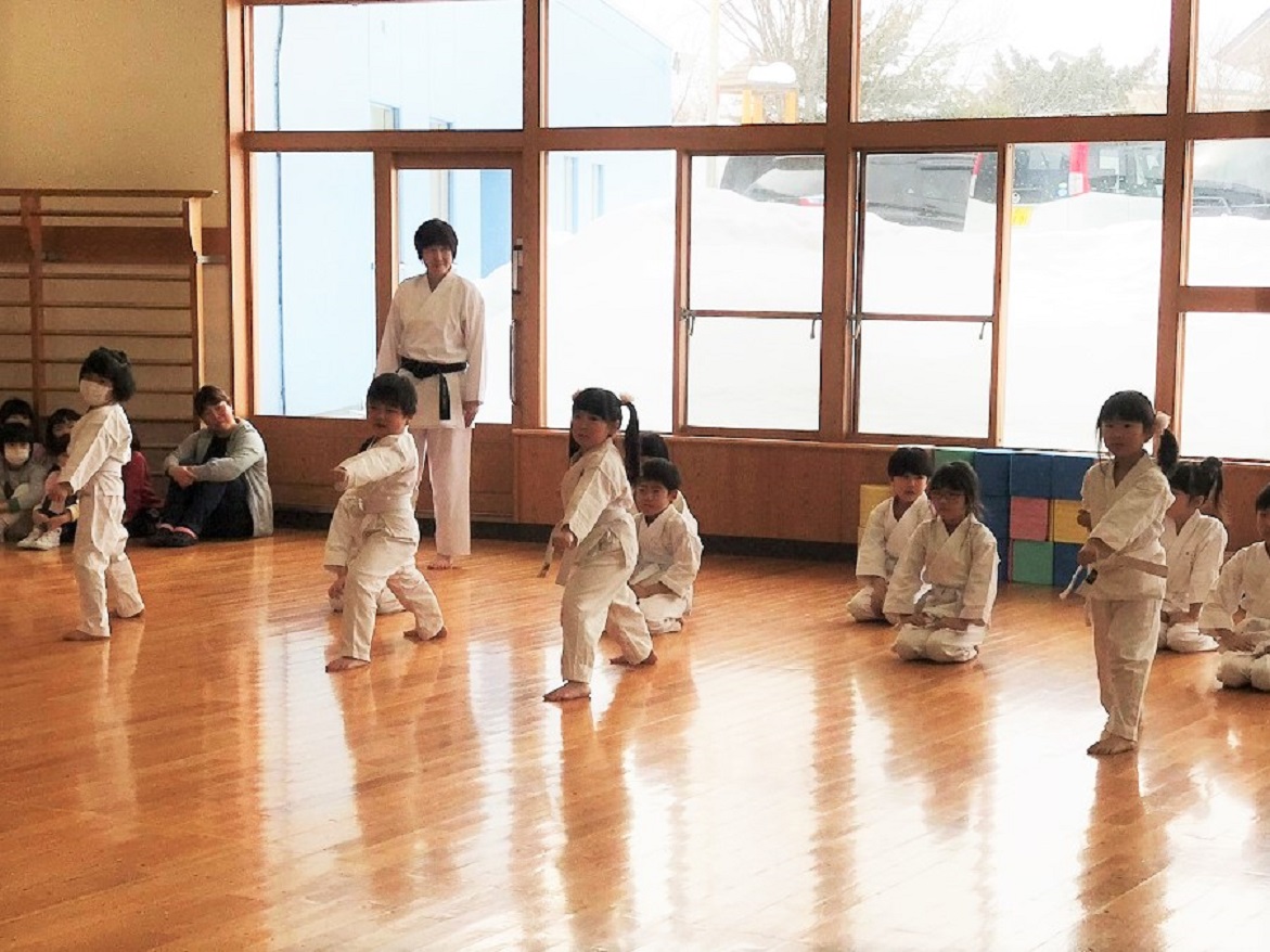 空手の発表会