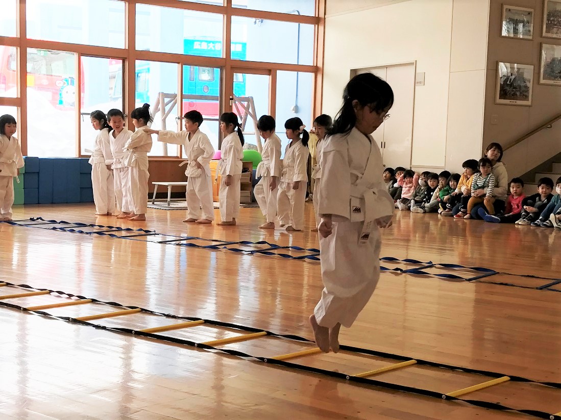 空手の発表会