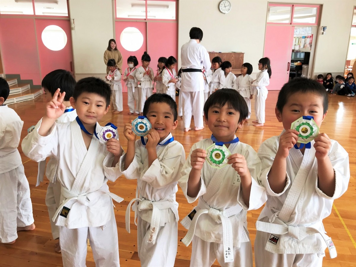 空手の発表会
